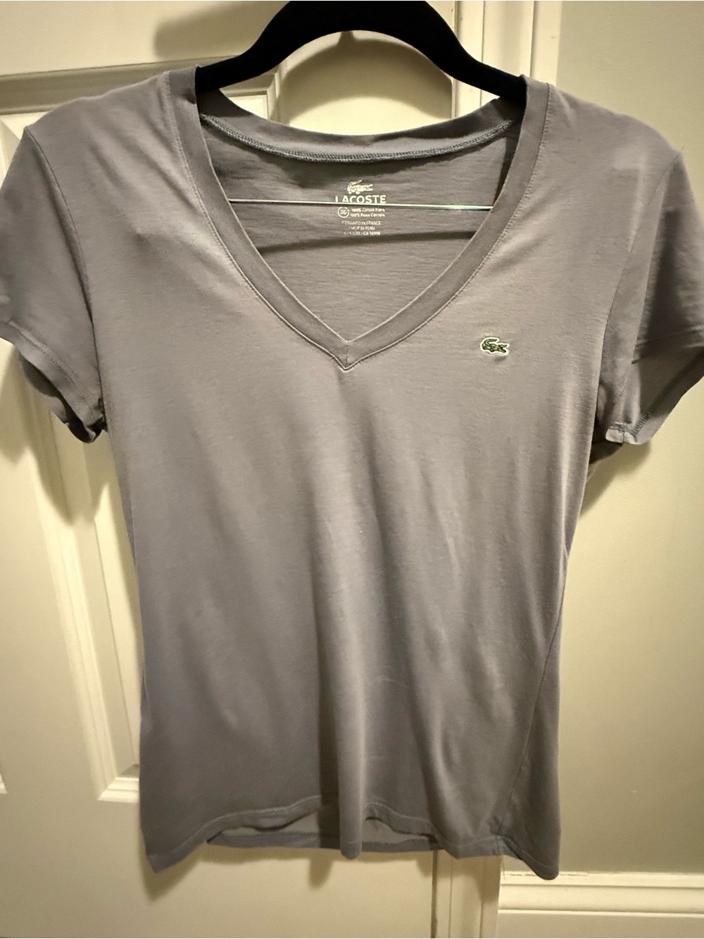 Lacoste V Neck Women’s T shirt
